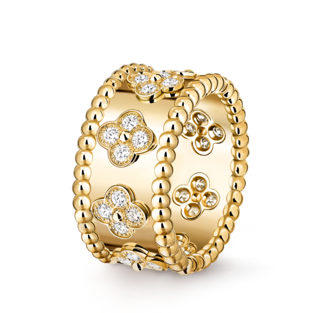 ABBY Ring | Diamond Gold