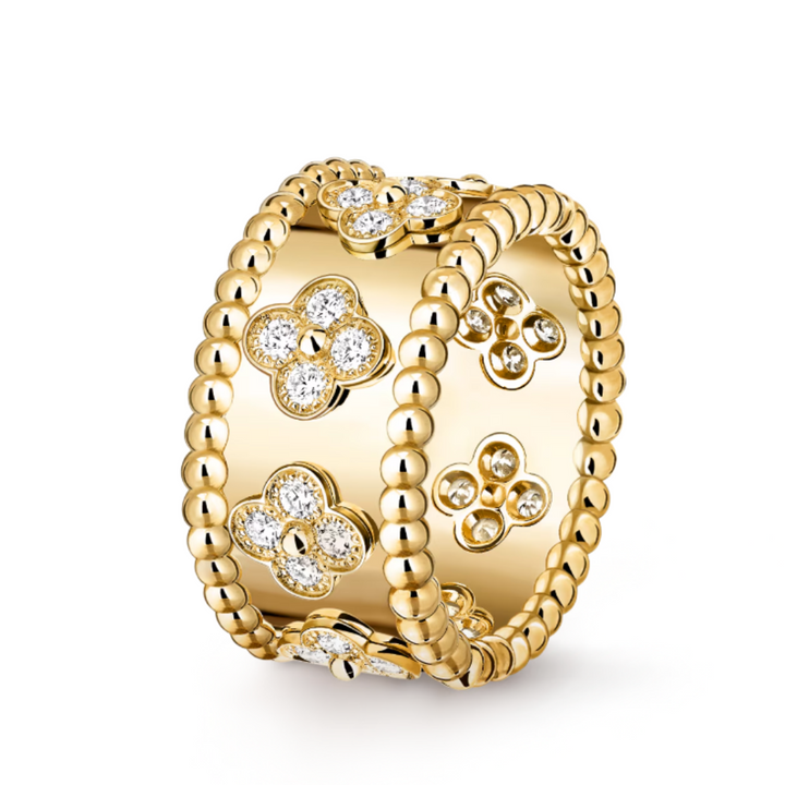 ABBY Ring | Diamond Gold