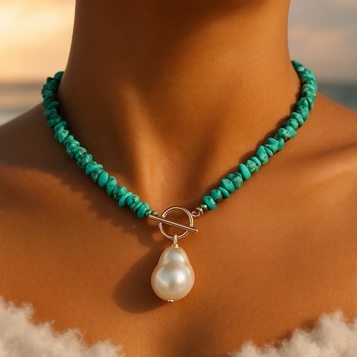 Embrace of the Waves Necklace