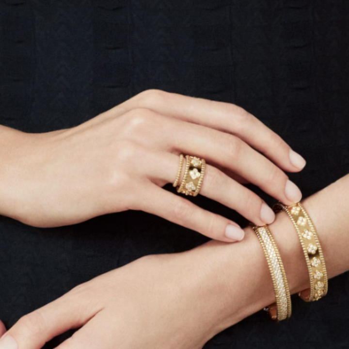 ABBY Ring | Diamond Gold