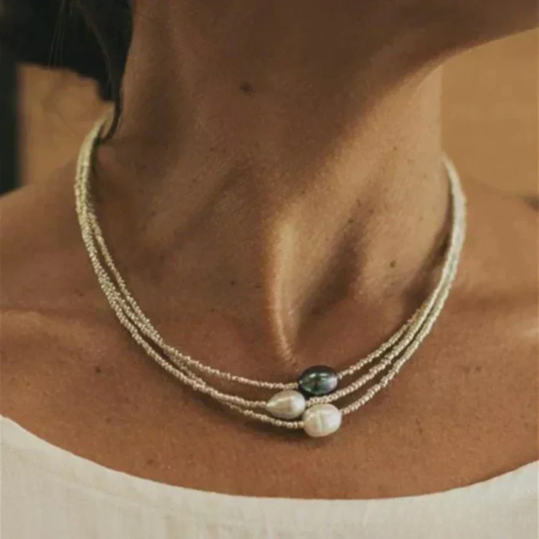 Pearls | Triple Necklace