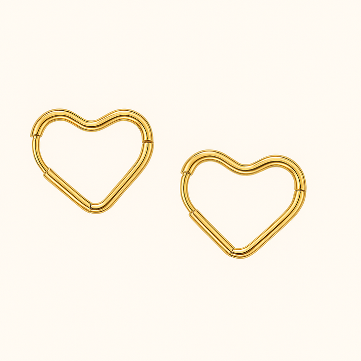 HEARTS Earrings | Silver