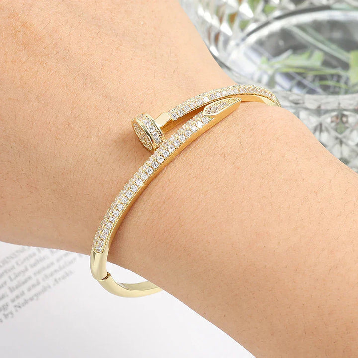 NAIL Deluxe Bracelet with Zirconia