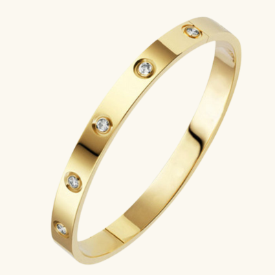 FINET Luxury Bracelet with Zircon