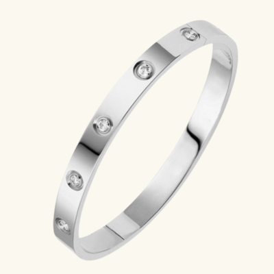 FINET Luxury Bracelet with Zircon
