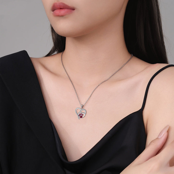 Charmantes Pfotenabdruck Necklace