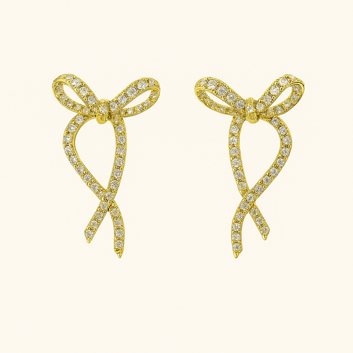 MALTA Loop Earrings with Zircon