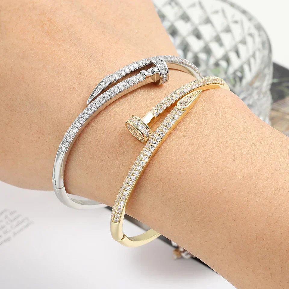 NAIL Deluxe Bracelet with Zirconia