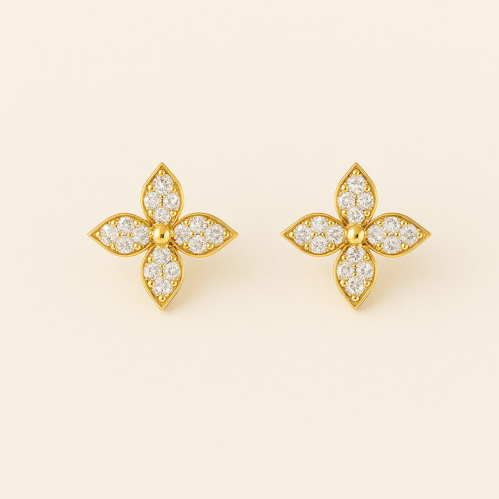 NICOLE Clover Earrings