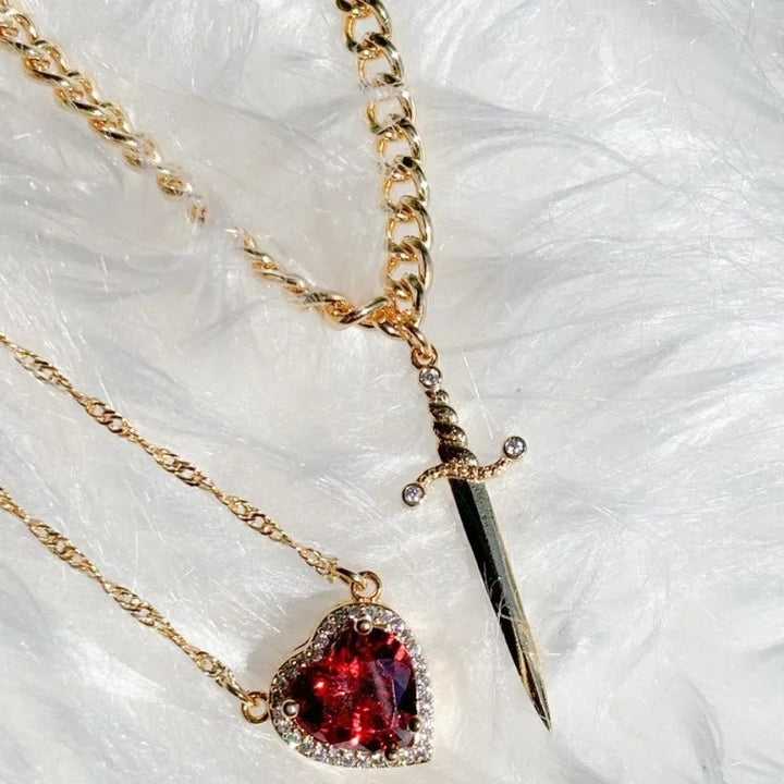 14K Gold Plated Fantasy Necklace