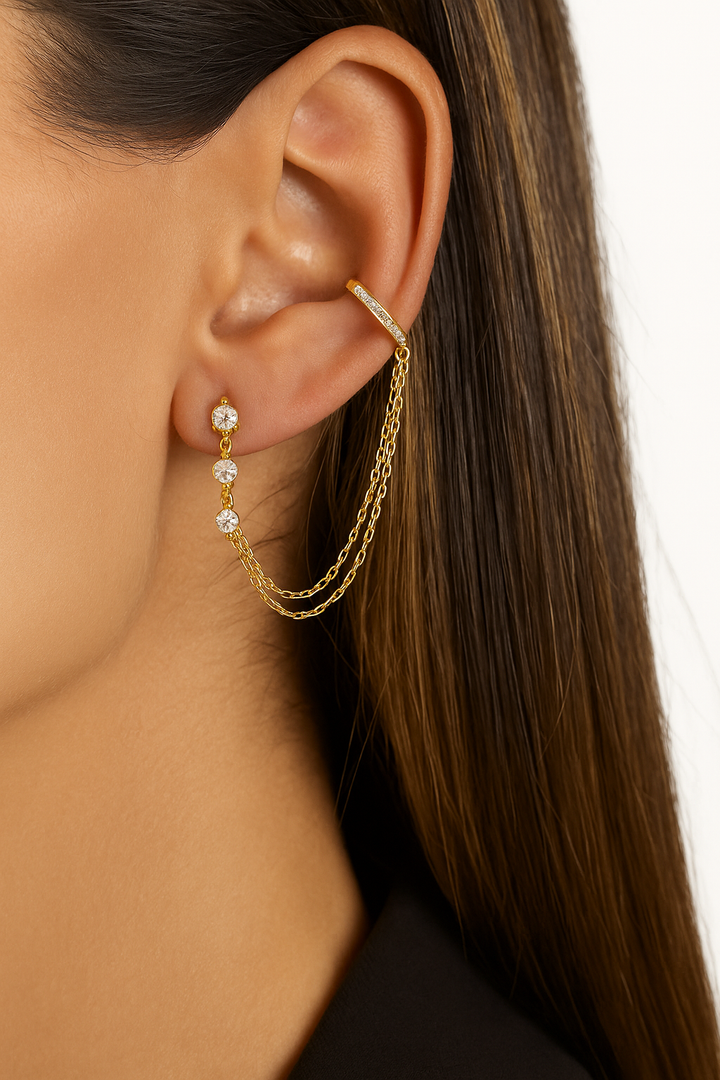 AUDRA Cuff Earrings