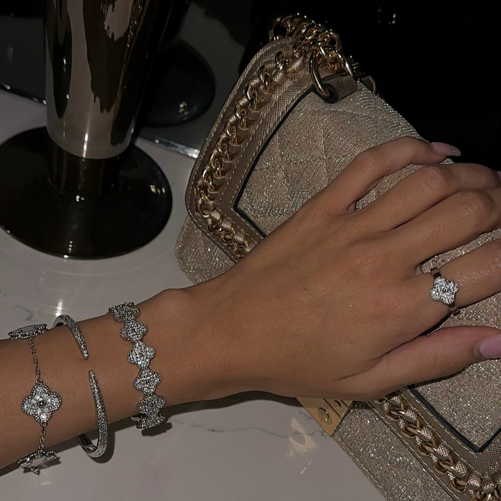 CLOVER | Cuff Bracelet
