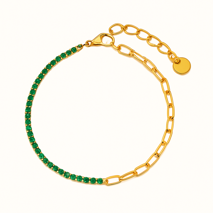 FAE Paperclip and Tennis Bracelet