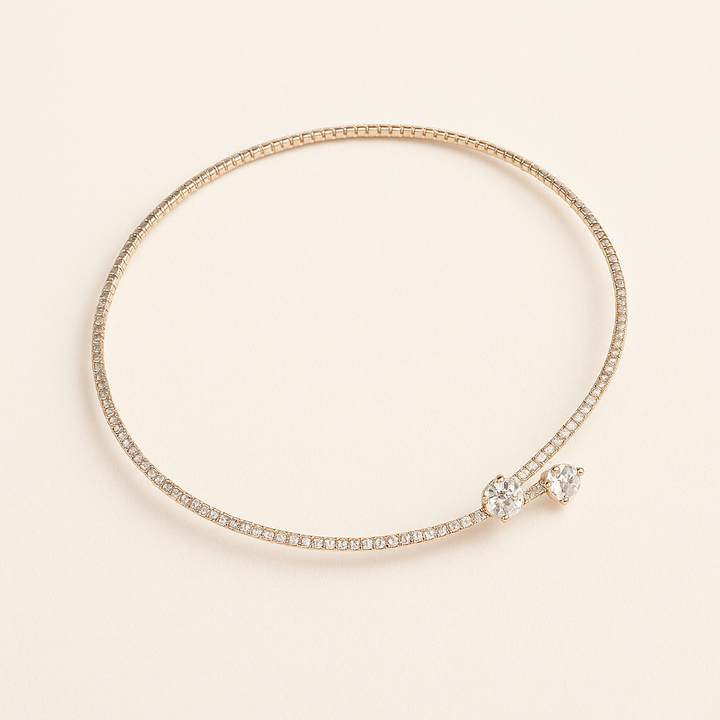 CRISTAL Diamond Necklace