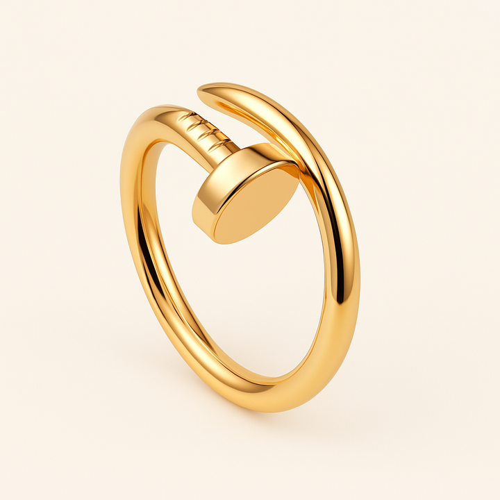 Nail Ring | Gold