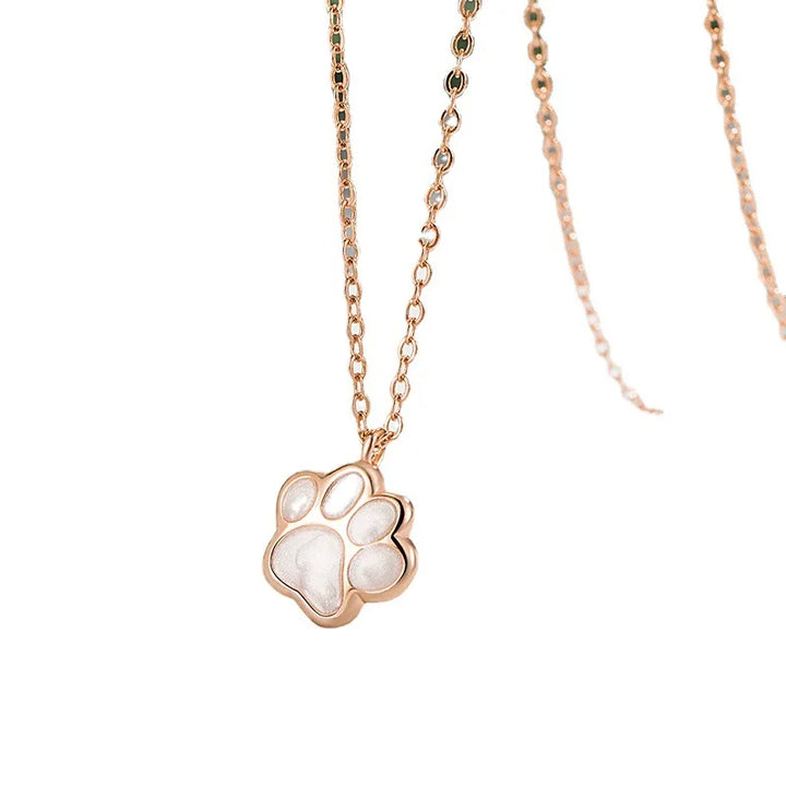 Paw Pendant Necklace