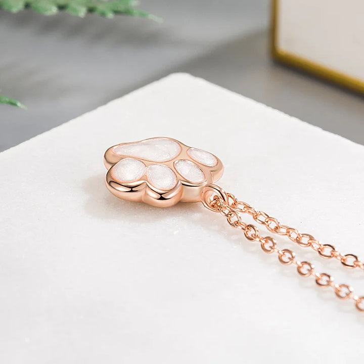Paw Pendant Necklace
