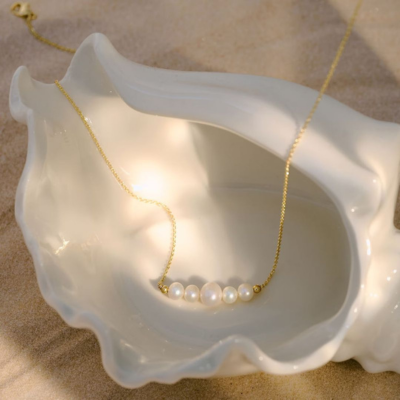 KONA Golden Pearl Necklace