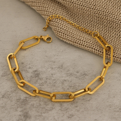 JESSIE Paperclip Bracelet