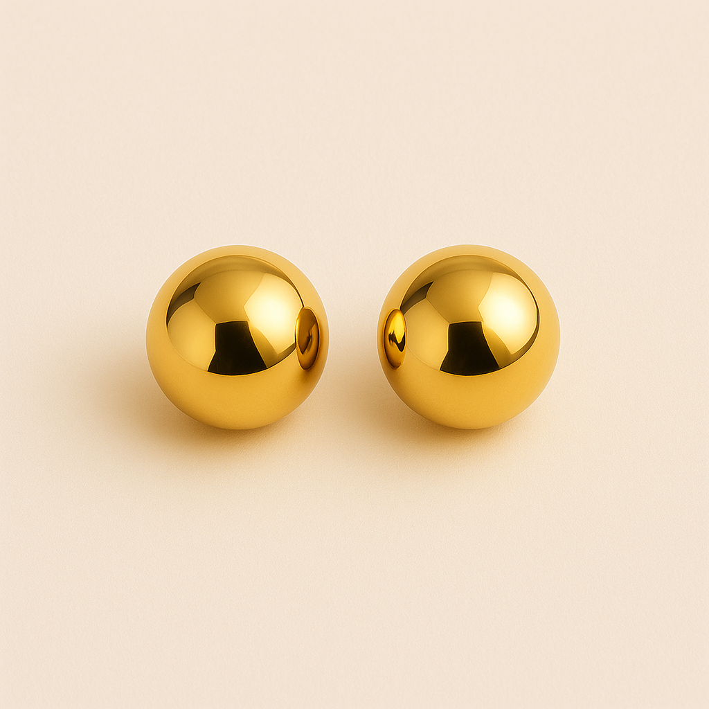BRIAR Round Earrings