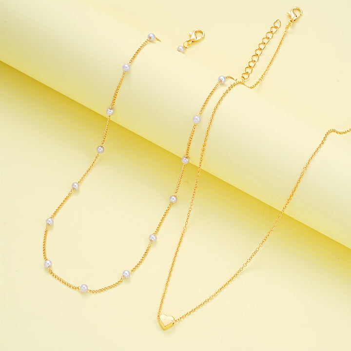 Elegant Minimalist Necklace and Bracelet Set