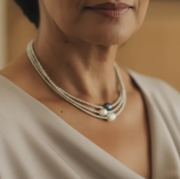 Pearls | Triple Necklace