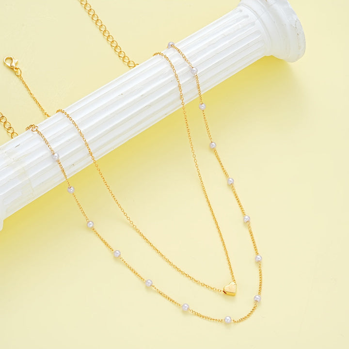 Elegant Minimalist Necklace and Bracelet Set