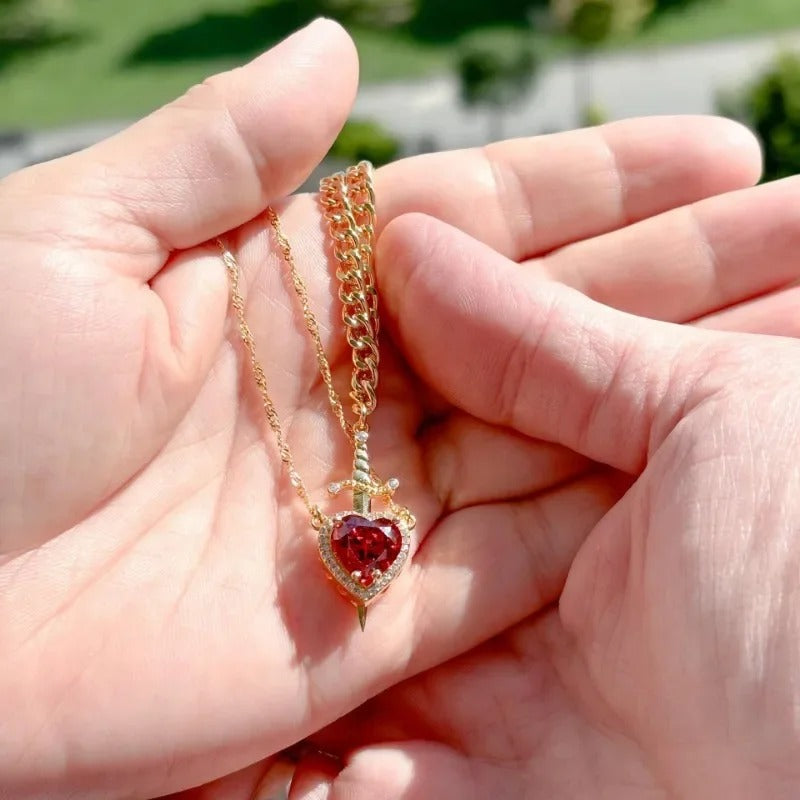 14K Gold Plated Fantasy Necklace
