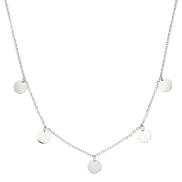 Funky Buddha Necklace | White Gold